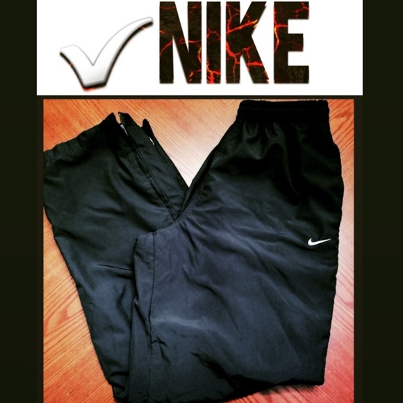 Nike Other - NIKE  Lined Nylon Windbreaker Pants